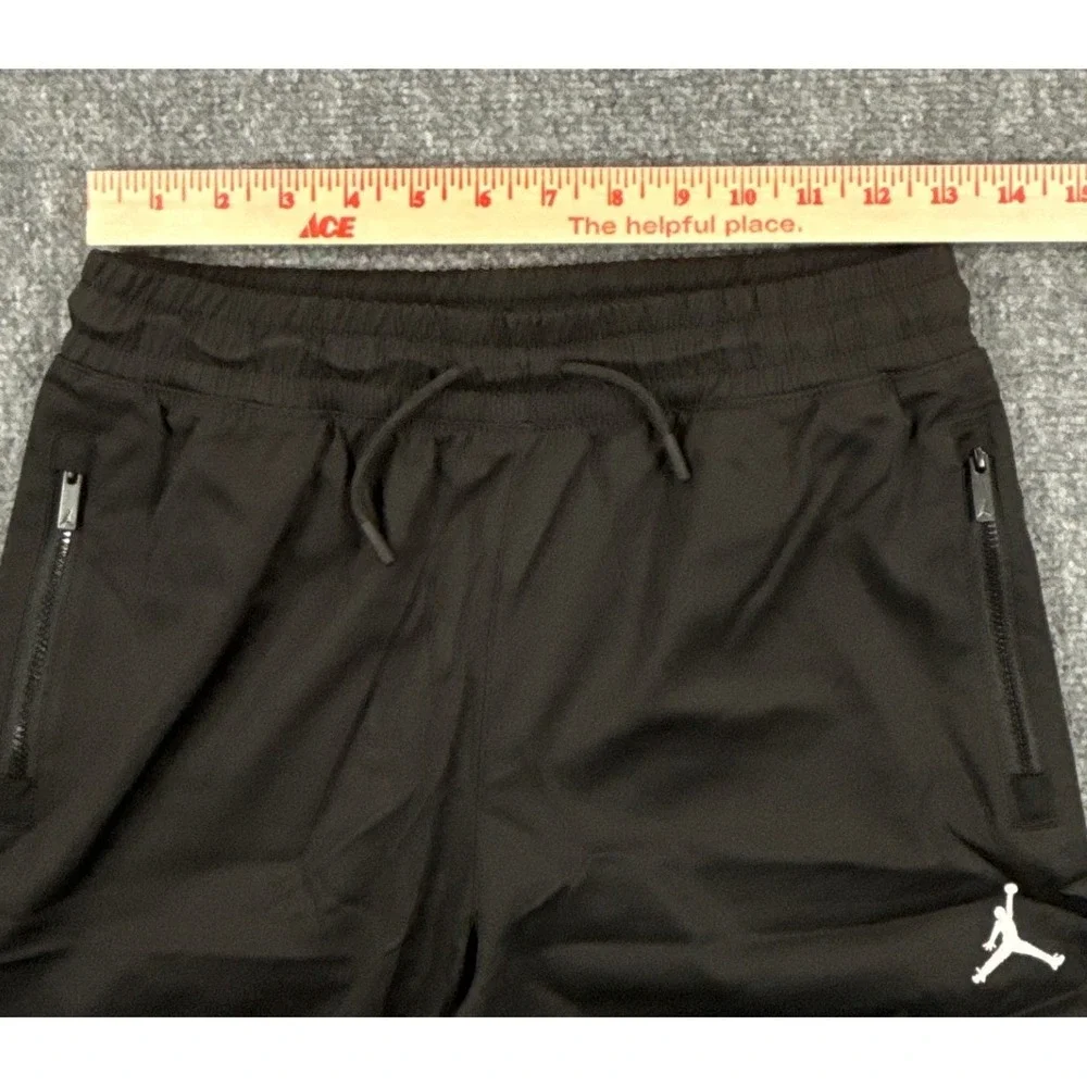 Jordan Girls Large 12-13 Years Cargo Wide‎ Leg Pants Black Utility Jogger NWT